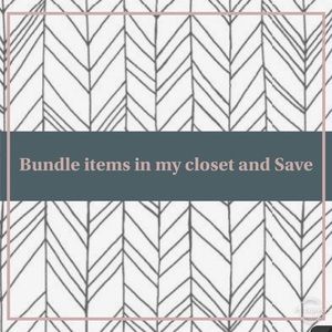 Bundle items in my closet and save 💰